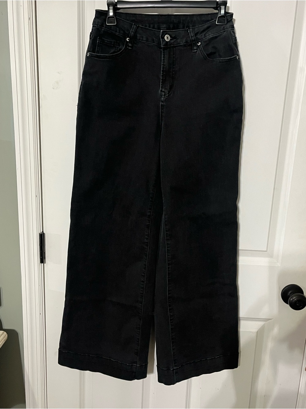 Wide leg high rise